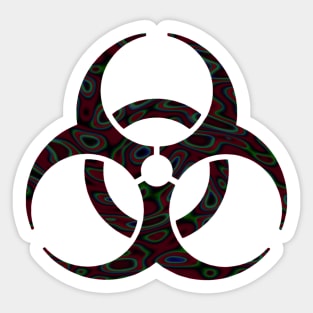 Biohazard - code black Sticker